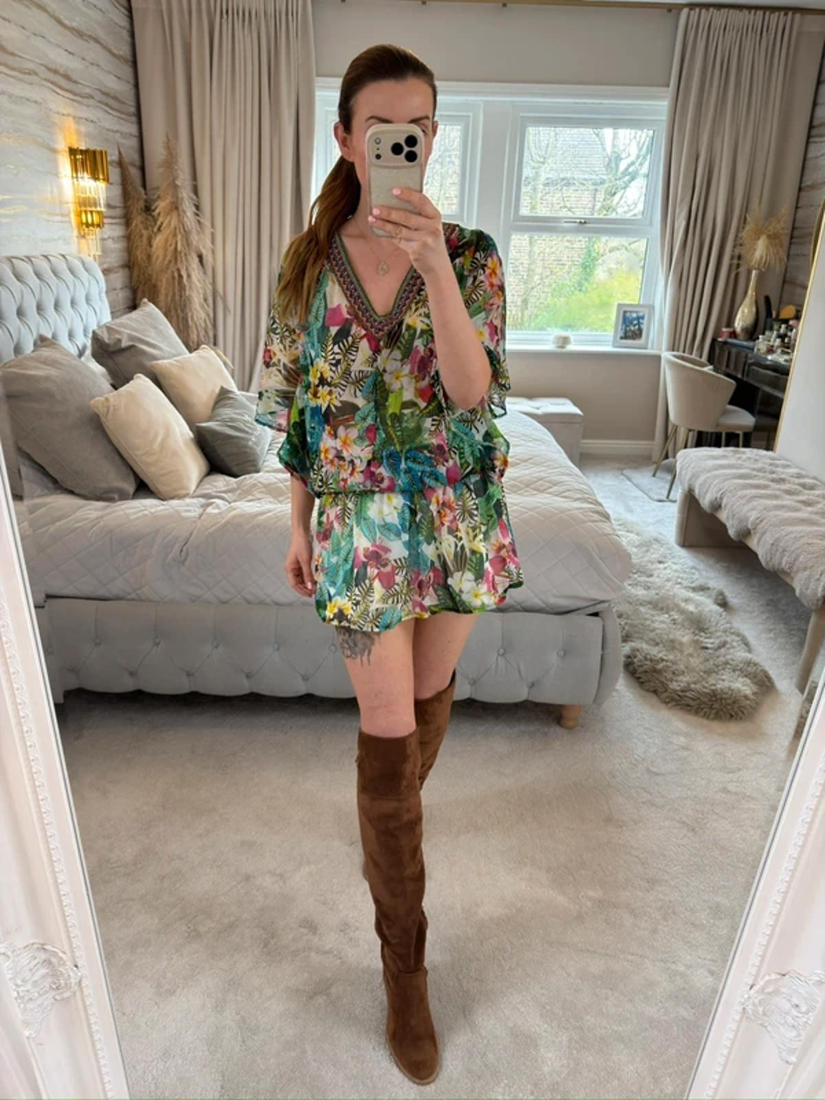 Floral Kaftan Debenhams Small