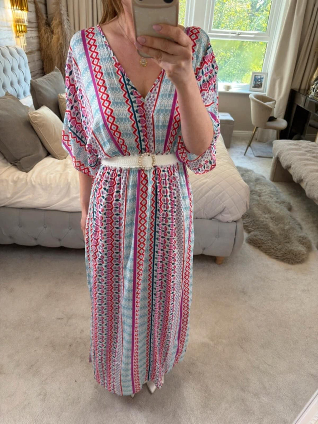 Papaya Multicoloured Maxi Dress 10