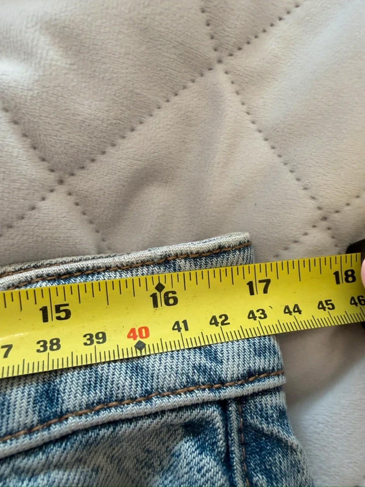 ASOS Light Denim Midaxi Skirt 18