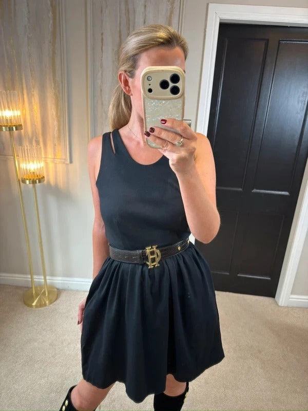 Vintage Kookai Black Mini Dress