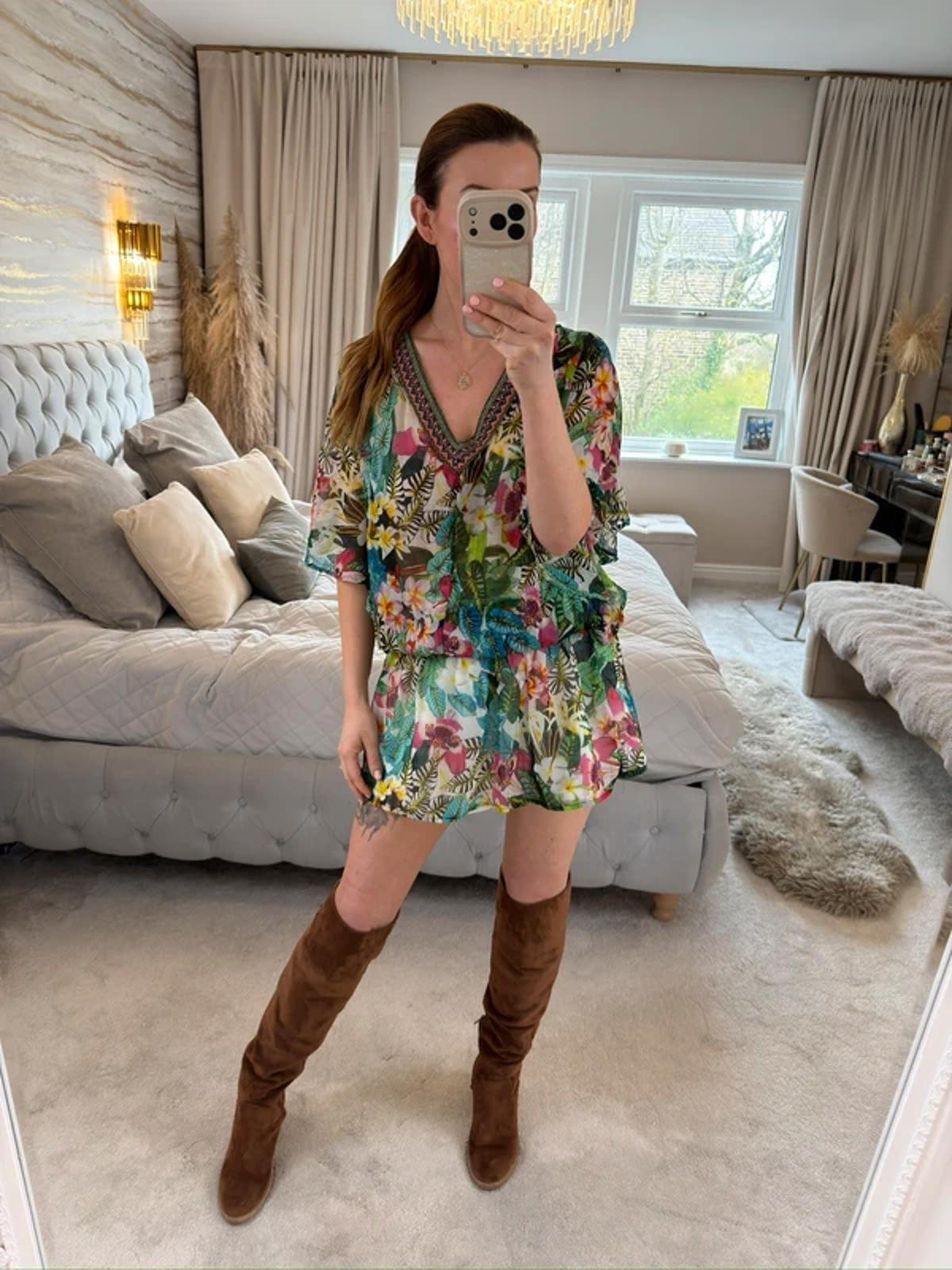 Floral Kaftan Debenhams Small