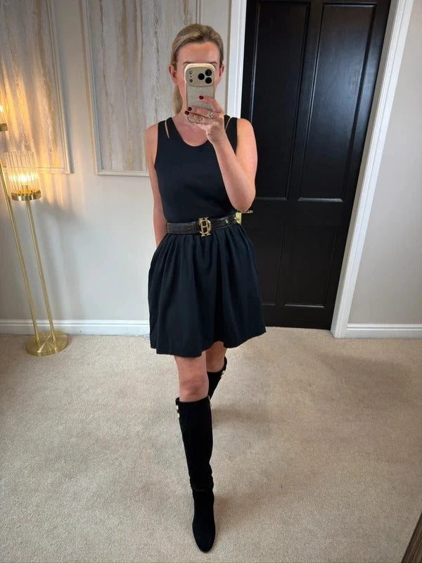 Vintage Kookai Black Mini Dress