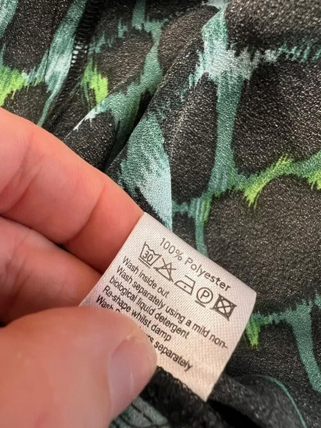 Dancing Leopard Green Maxi Dress 6