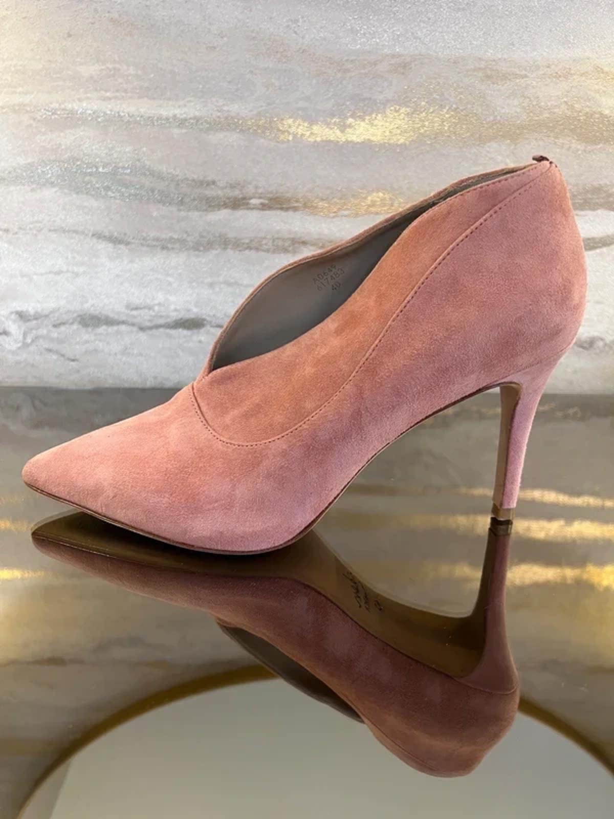 Boden Pink Suede Shoe Boots 40