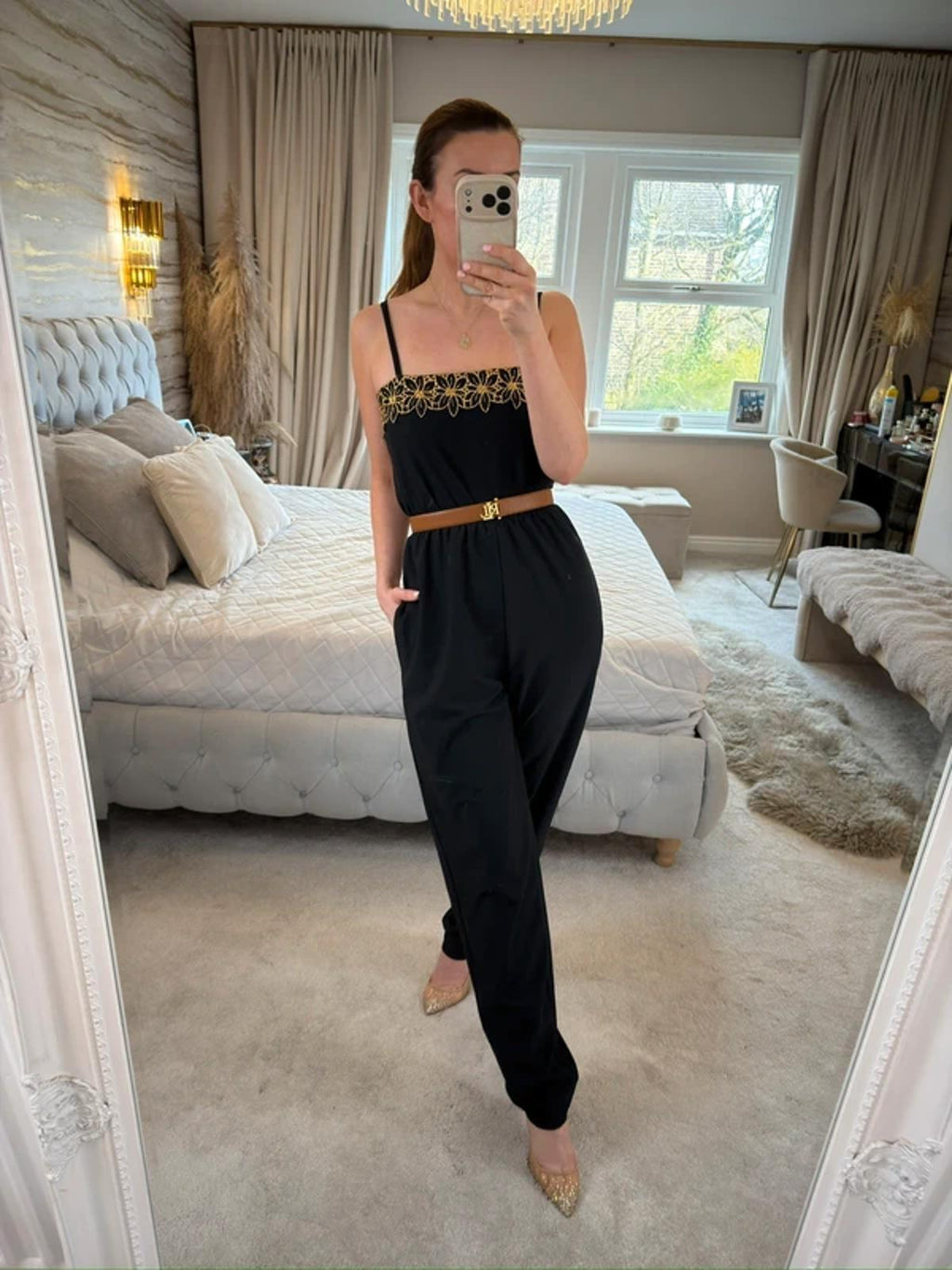 Vintage Mister Ant Black 70’s Jumpsuit 14