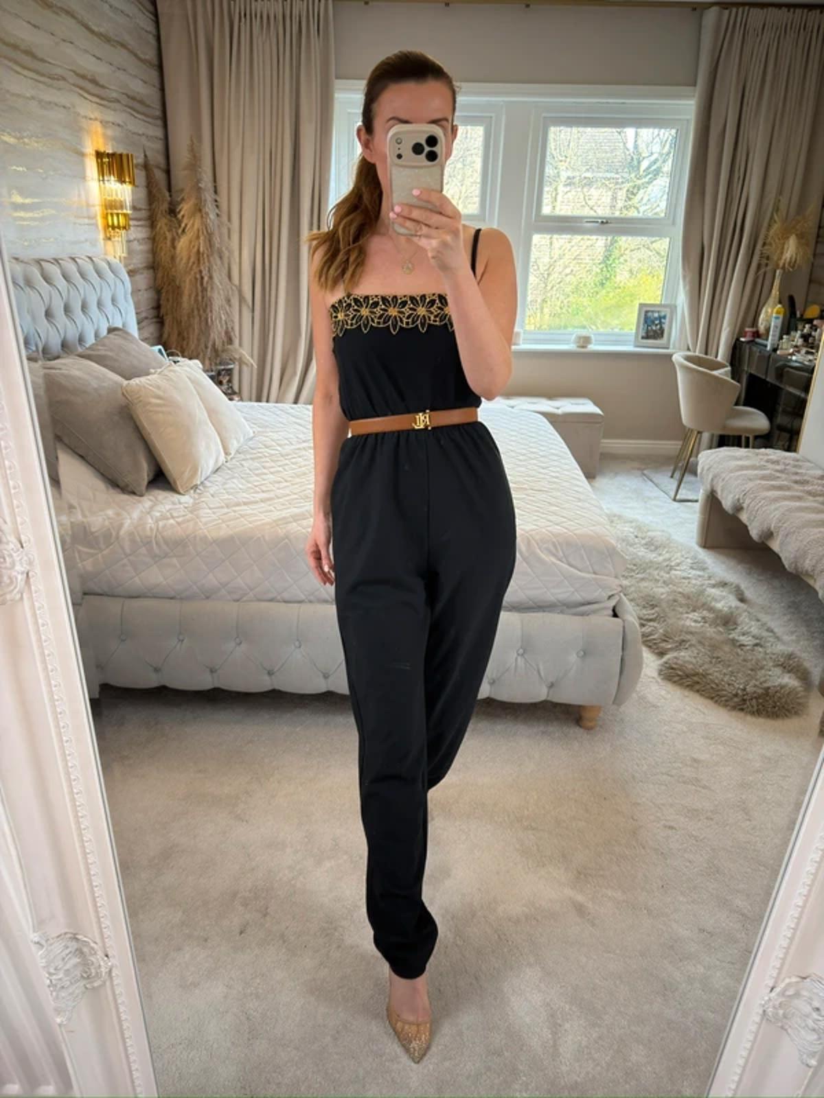 Vintage Mister Ant Black 70’s Jumpsuit 14