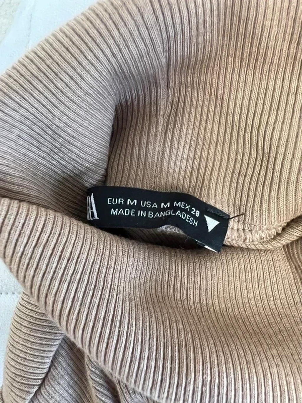 Zara Brown Roll Neck Midi Dress 10