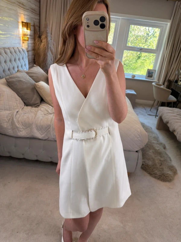 Ella Boo White Blazer / Blazer dress 8