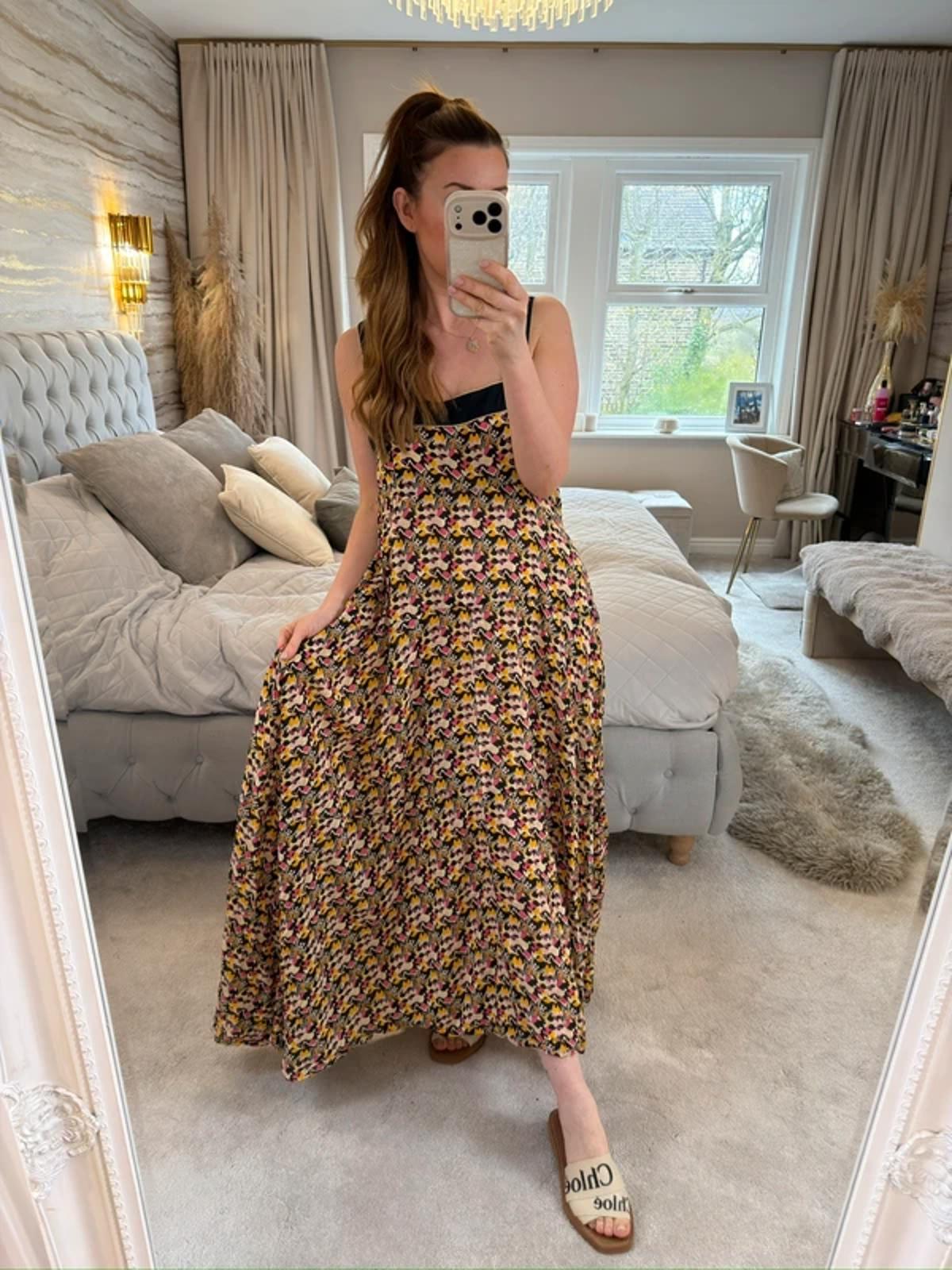 French Connection Multicoloured Midaxi Dress 12