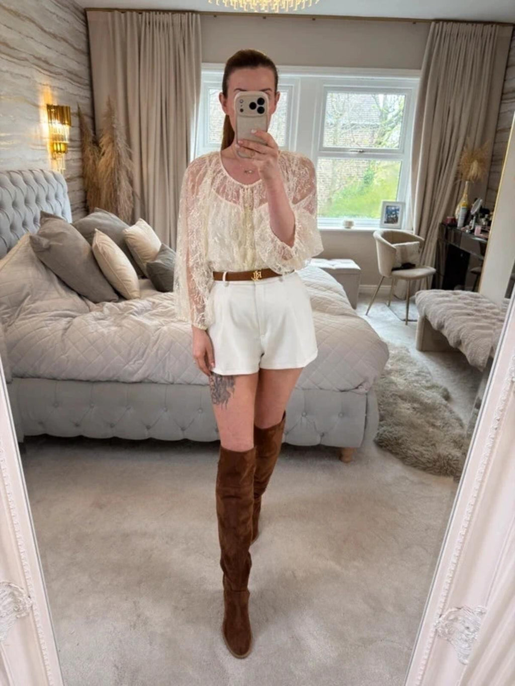 BNWT Marks & Spencer’s Cream Lace Blouse 16