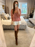 BNWT Dusky Pink Boho Blouse 8