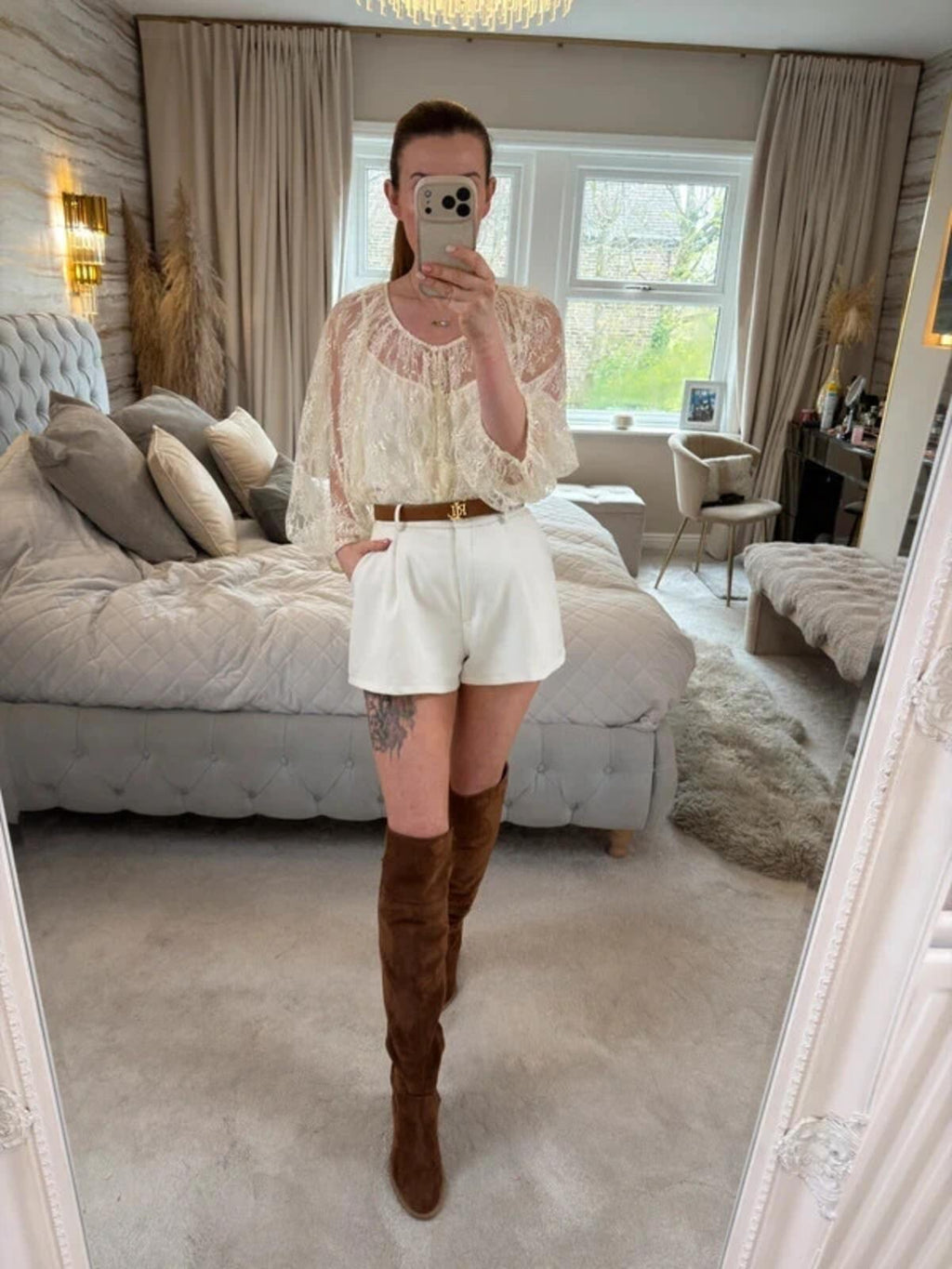BNWT Marks & Spencer’s Cream Lace Blouse 16