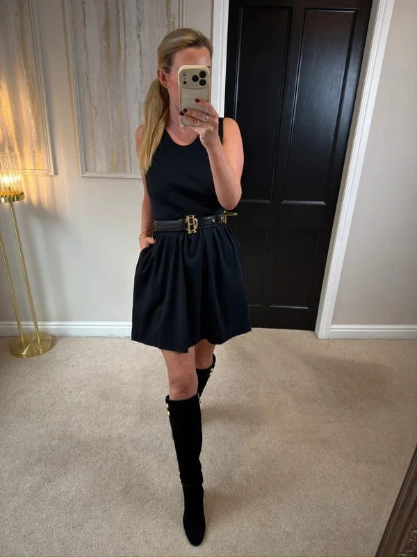 Vintage Kookai Black Mini Dress