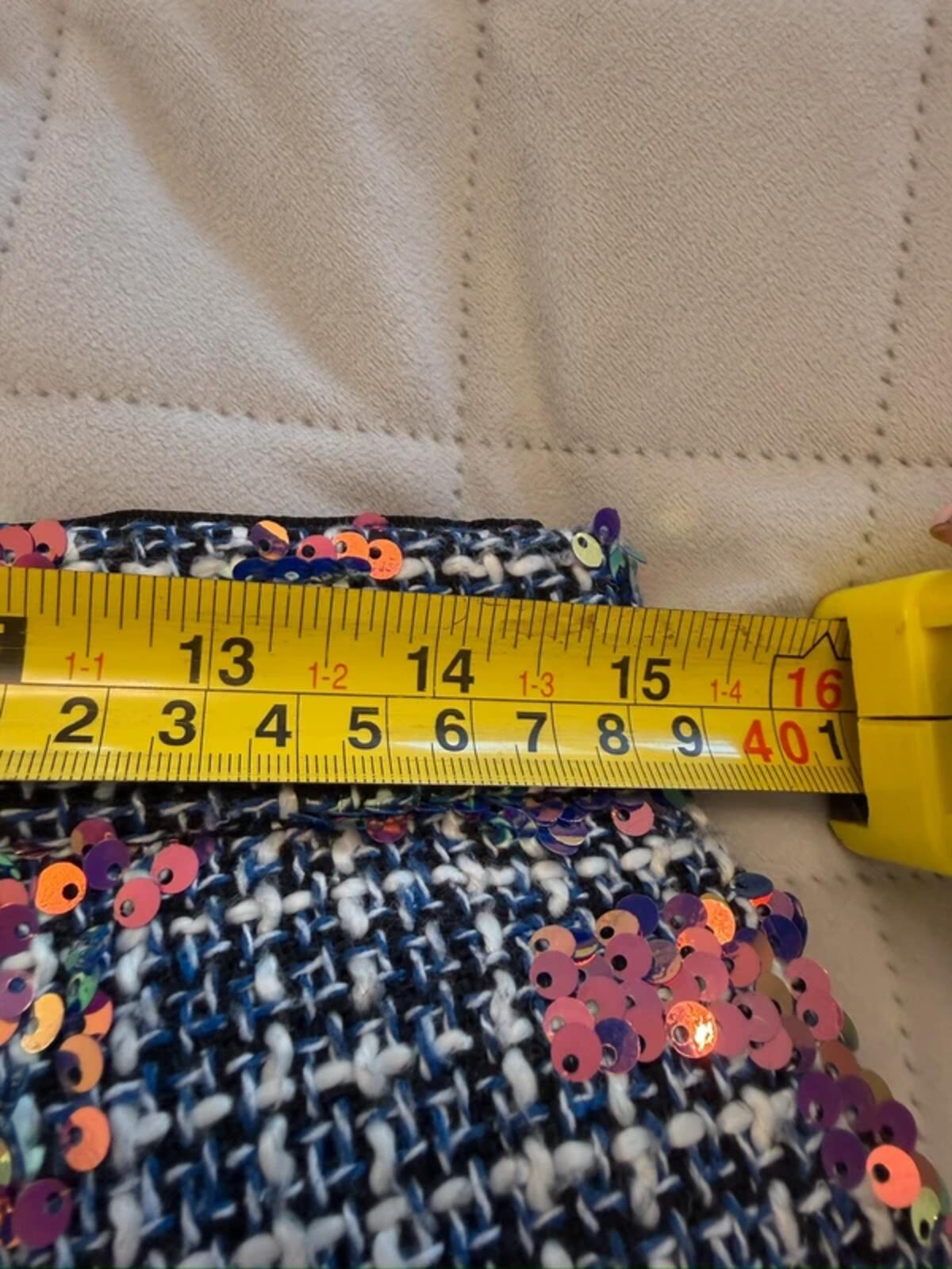 River Island Sequin Tweed Blazer & Skirt Co Ord