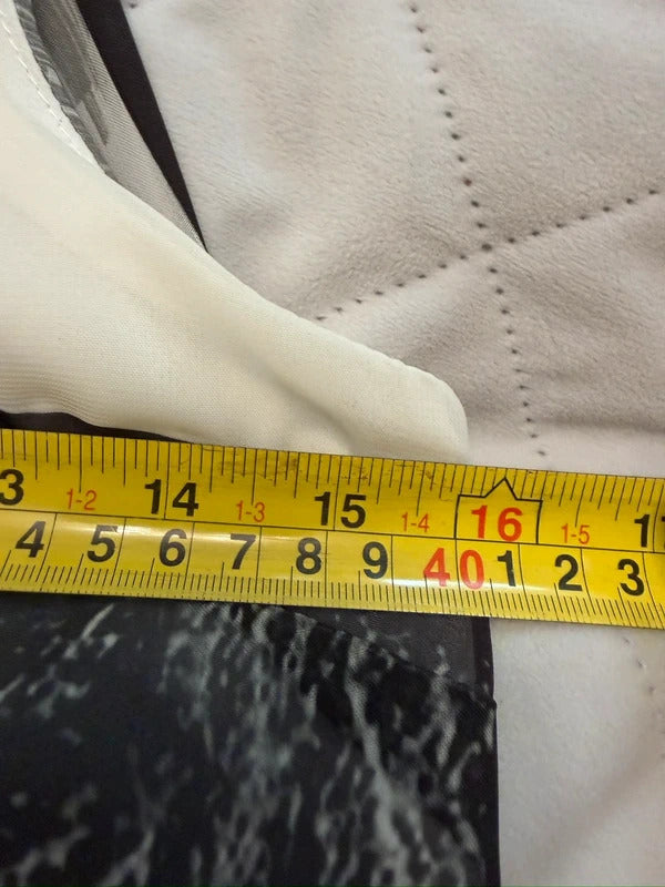 River Island White & Black Asymmetrical Blouse 8