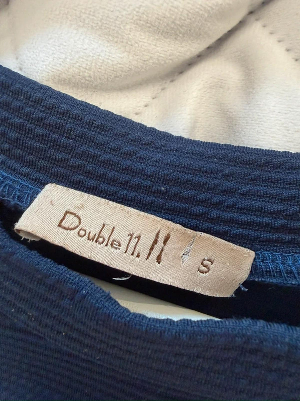 Double 11 Navy Floral Top Small