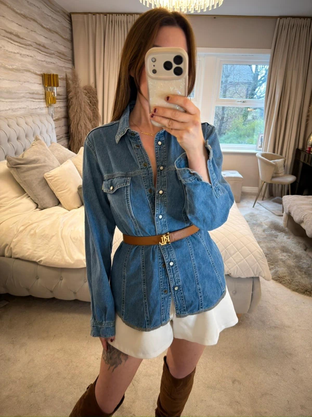 Vintage S. Oliver Denim Shirt 10