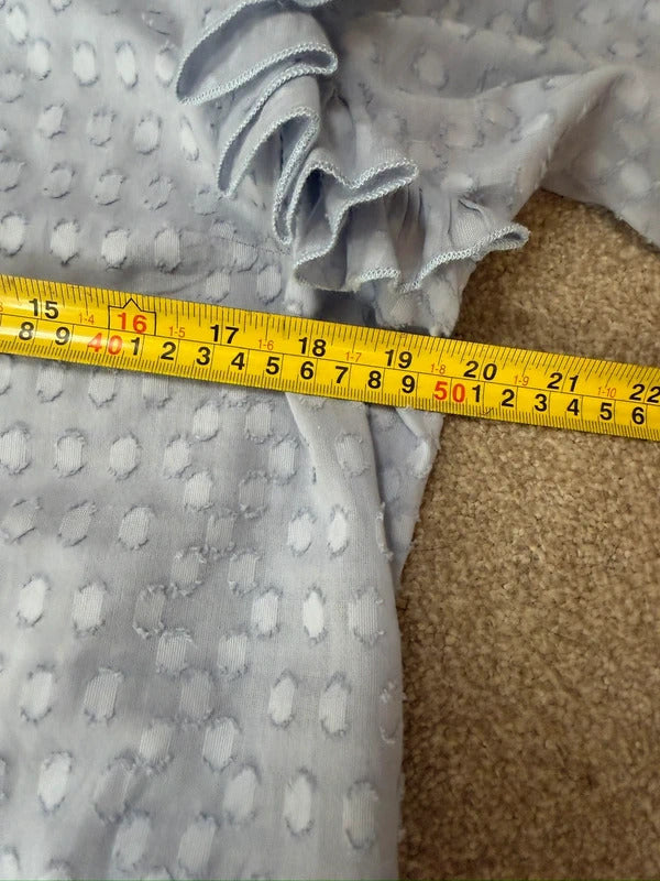 Lost Ink Dobby Frill Blouse 16