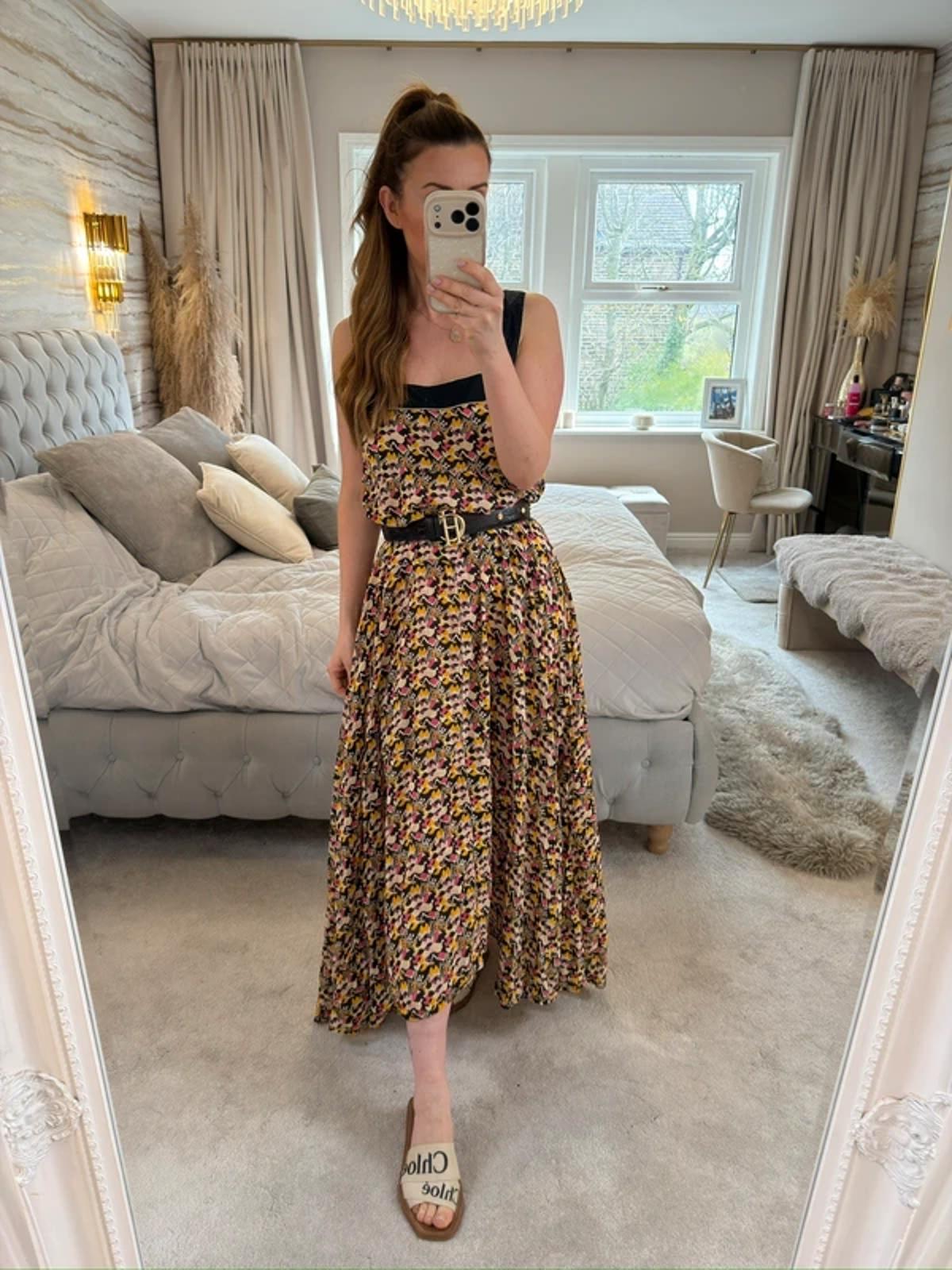 French Connection Multicoloured Midaxi Dress 12
