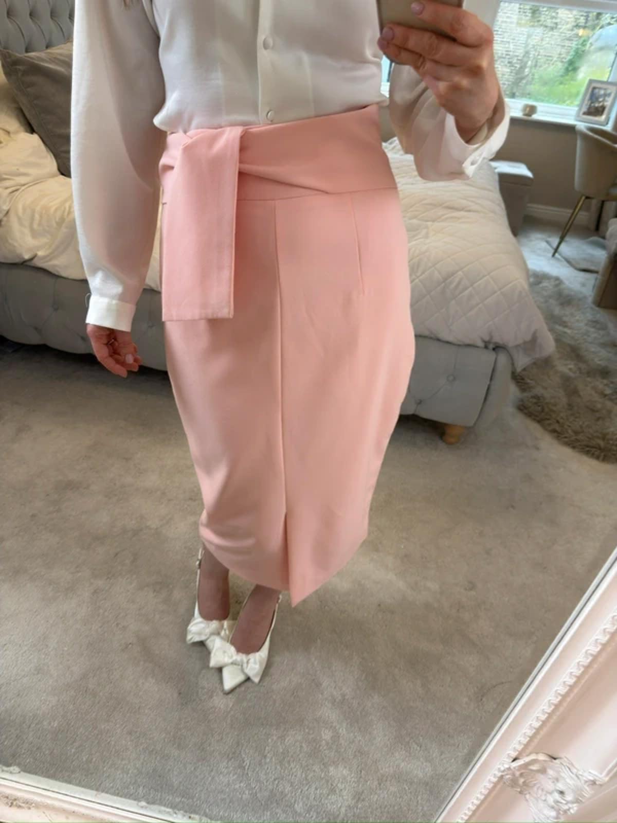 BNWT Lavish Alice Pink Midi Skirt 12