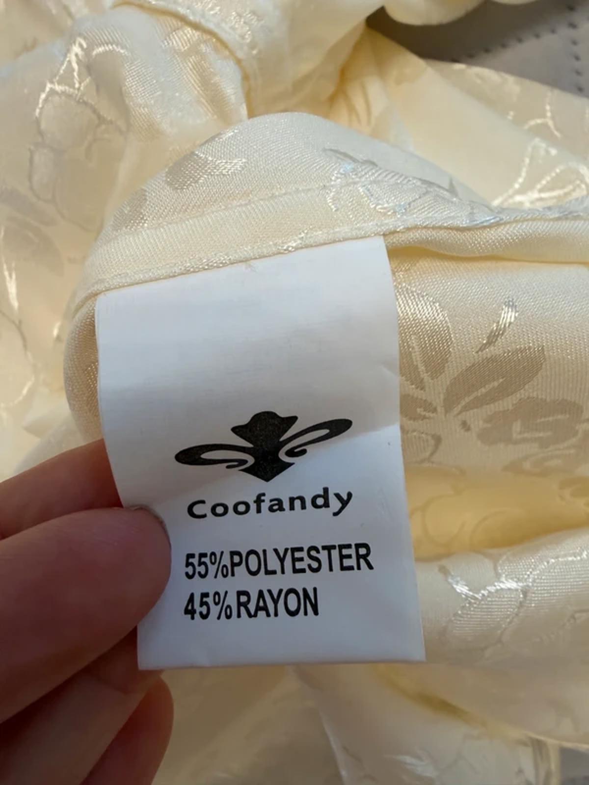 BNWT Cream Floral Satin Shirt Small