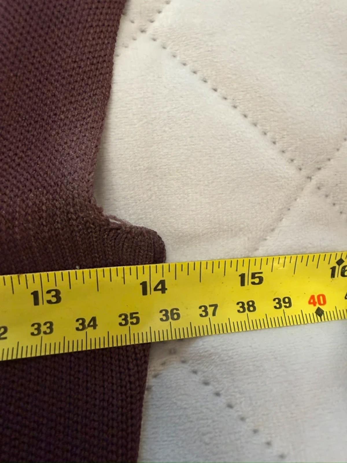 Zara Brown Knitted Top XS