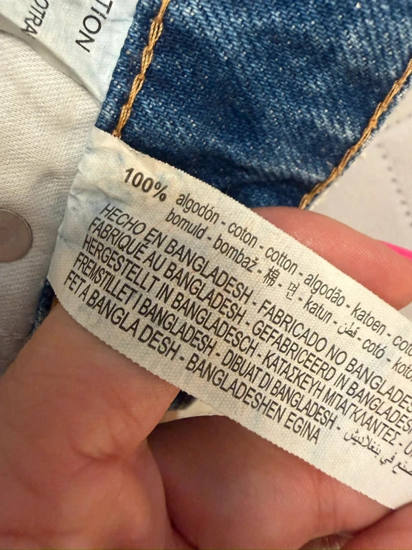 Zara Denim Raw Hem Shorts 6