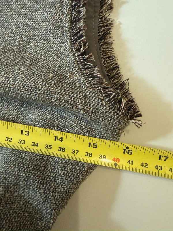 BNWT Zara Brown / Grey Tweed Style Midi Dress XS