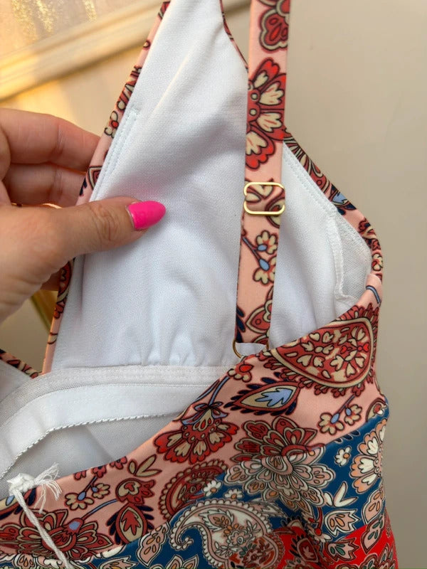 BNWT Boden Arezzo Paisley Swimsuit 6