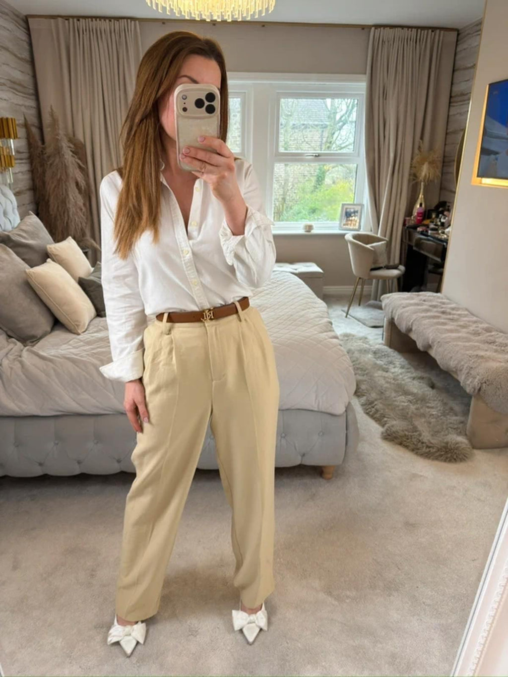 NA - KD Beige / Cream Trousers BNWT 10