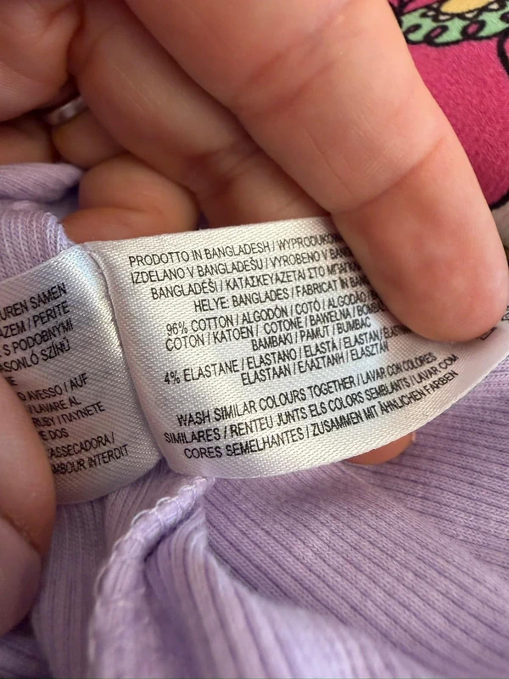 Primark Lilac Daisy Skirt Co Ord S/M