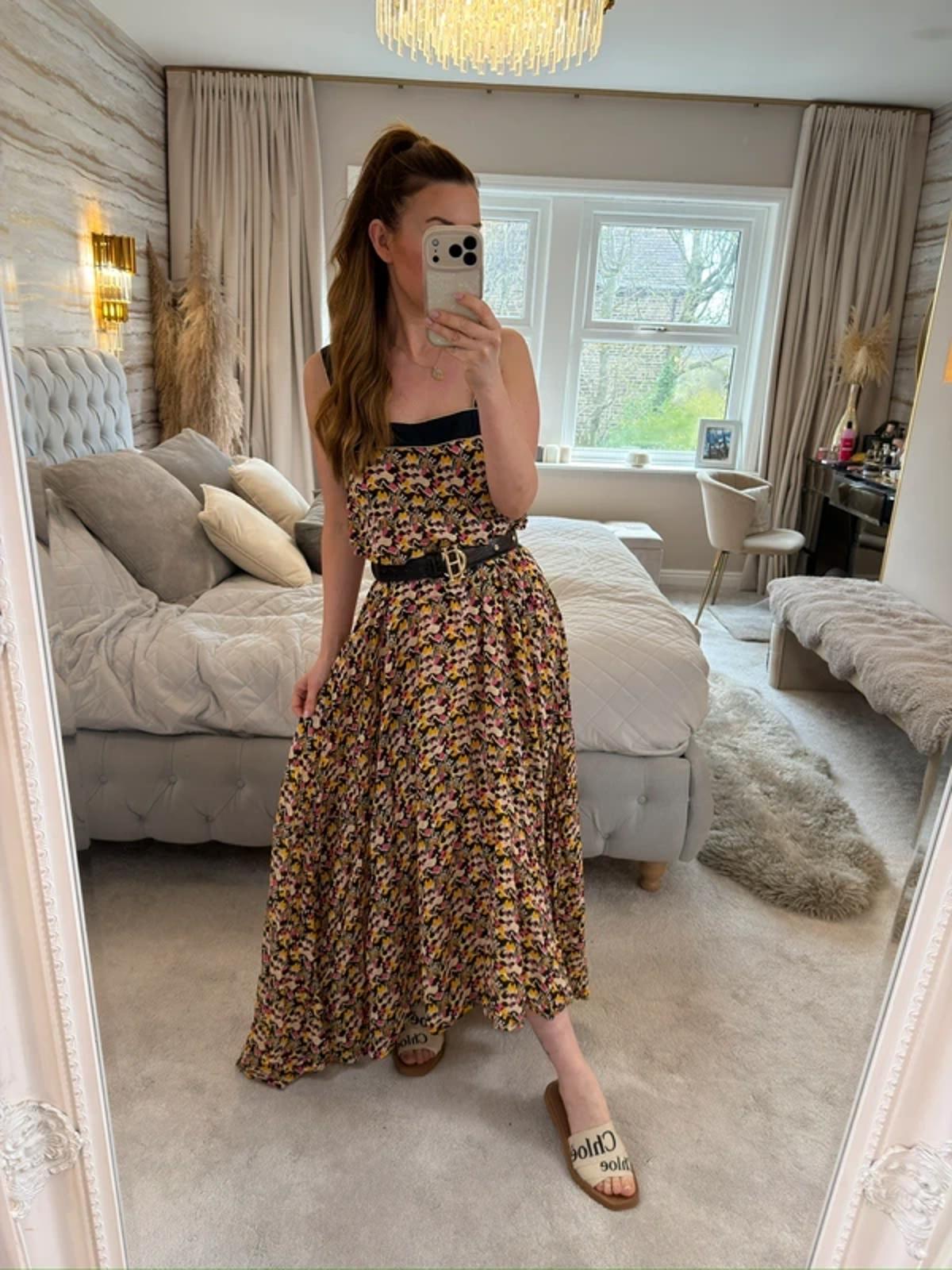 French Connection Multicoloured Midaxi Dress 12