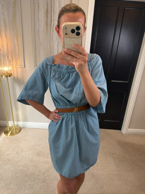 See By Chloe Denim Mini Dress 12
