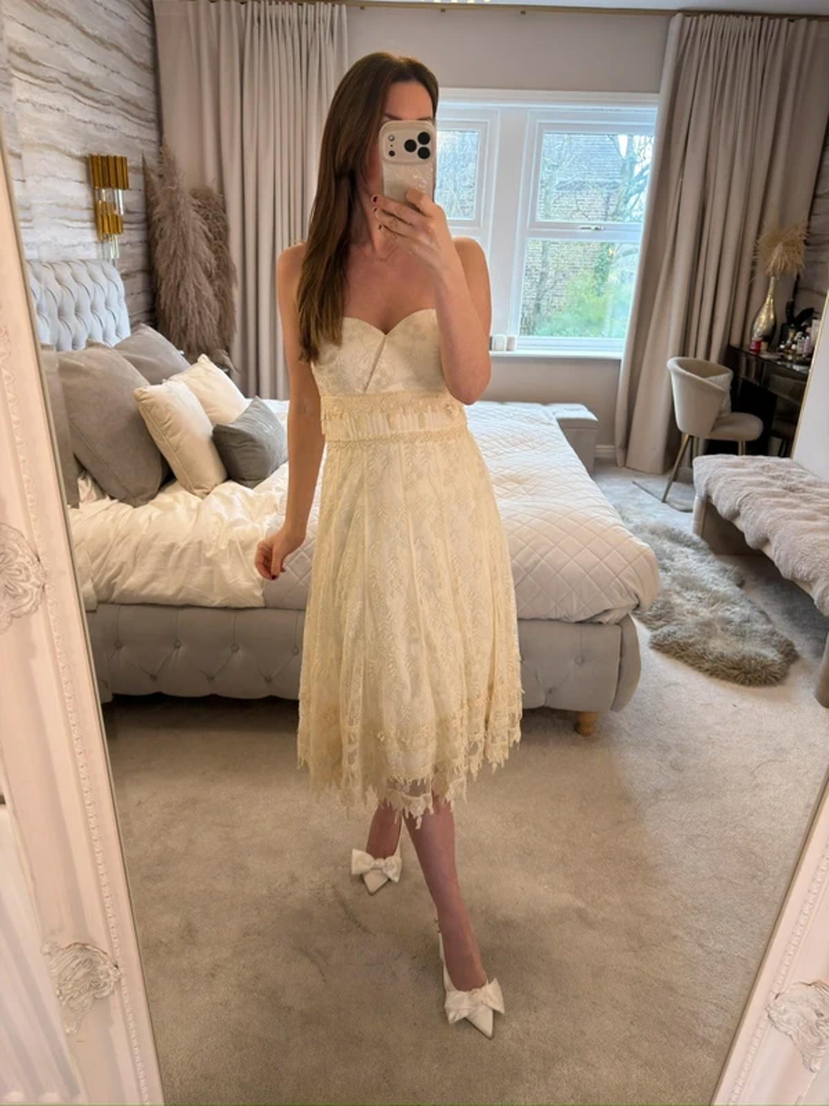 BNWT Coast Cream Lace Dress 12