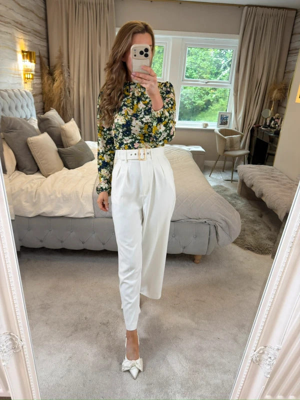 Oasis Multicoloured Floral Blouse Medium