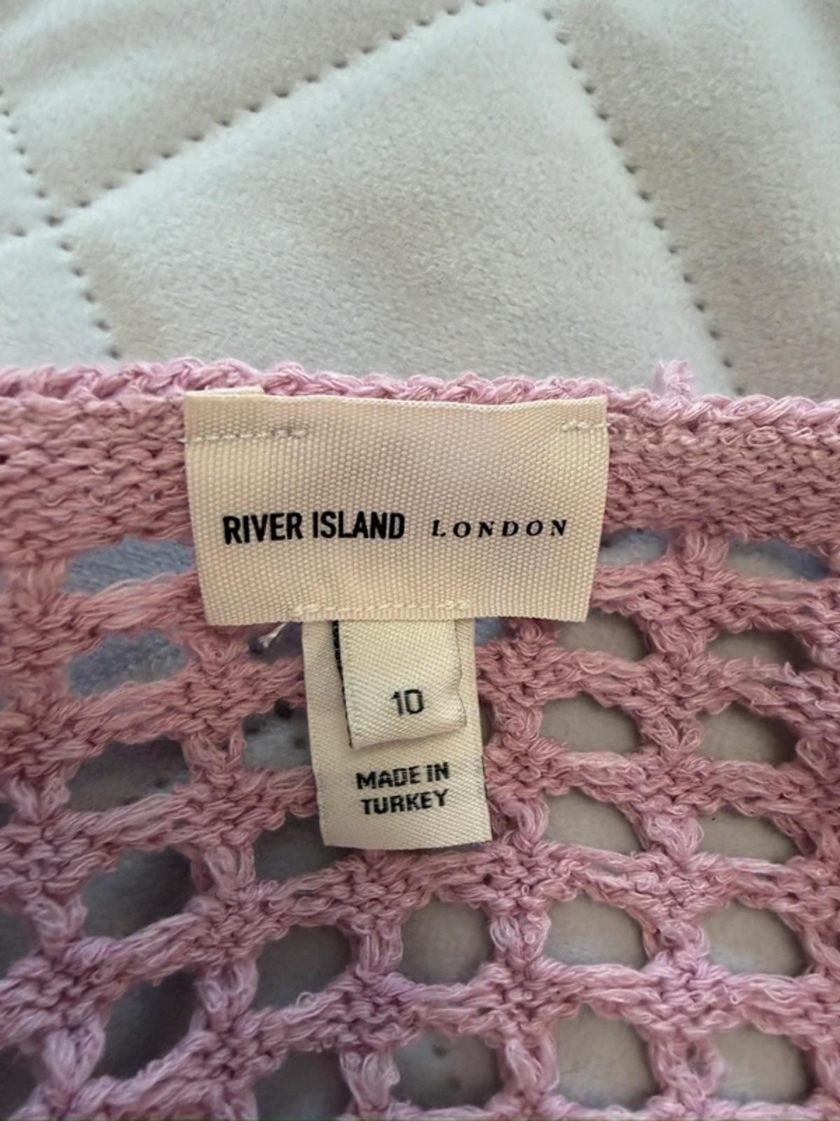 River Island Purple Crochet Cardigan 10