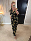 BNWT Dancing Leopard Black Leopard Jumpsuit 6