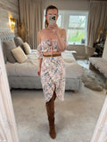 ASOS Pink Floral Broderie Anglaise Skirt Co Ord 8 BNWT