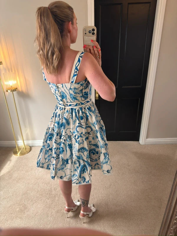 BNWT Sierra Darien Porcelain Dress XS