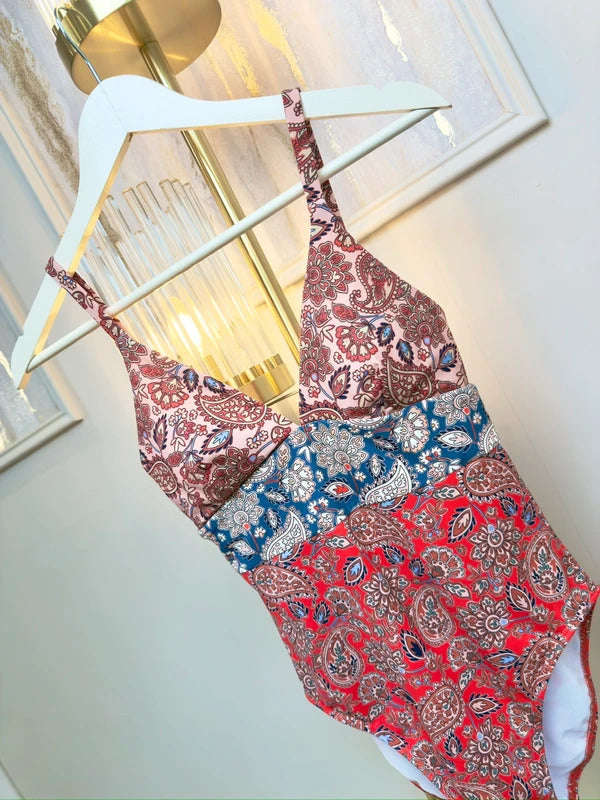 BNWT Boden Arezzo Paisley Swimsuit 6