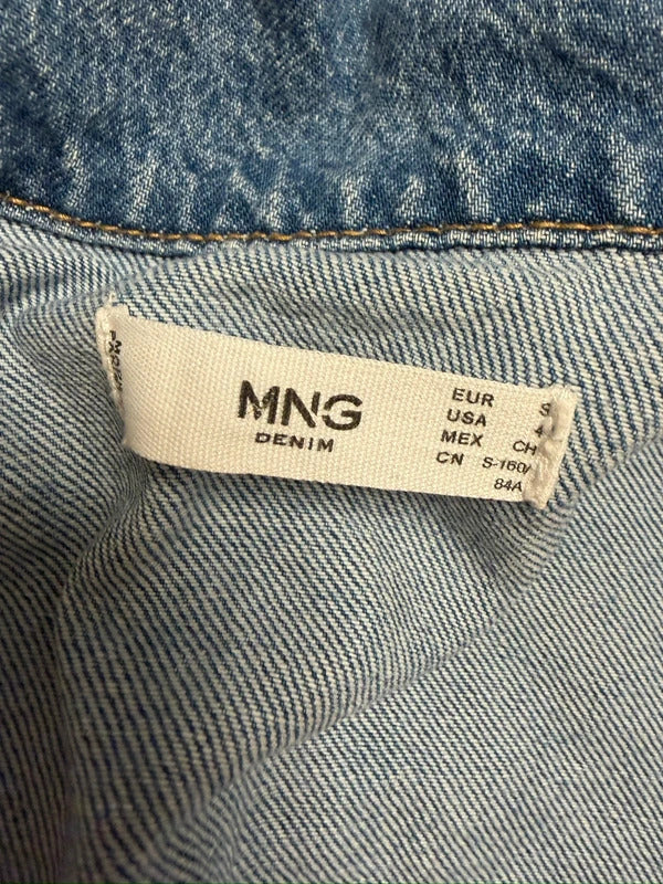 Mango Denim Shirt Dress Size Small