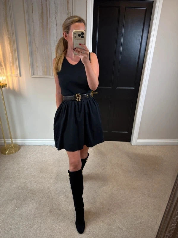 Vintage Kookai Black Mini Dress